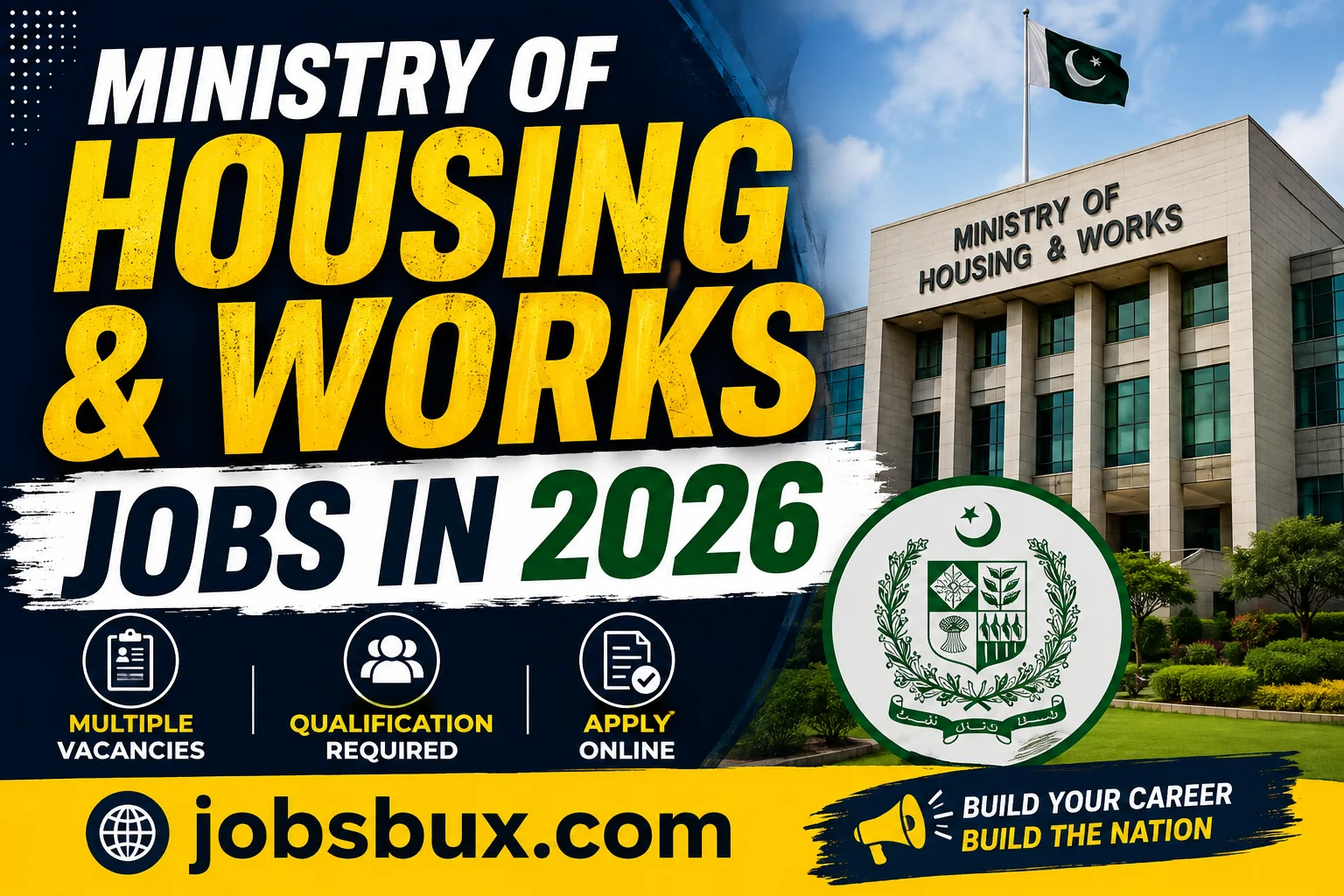Ministry of Housing & Works Jobs in 2026