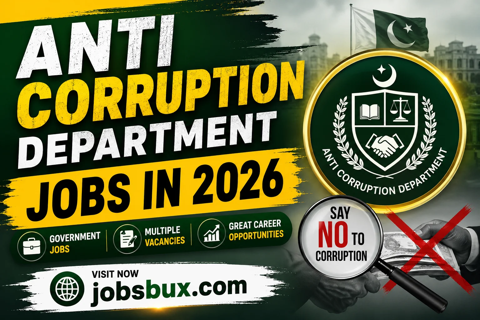 Anti Corruption Department Jobs in 2026
