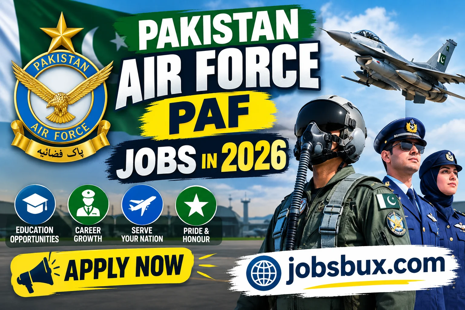 Pakistan Air Force PAF Jobs in 2026