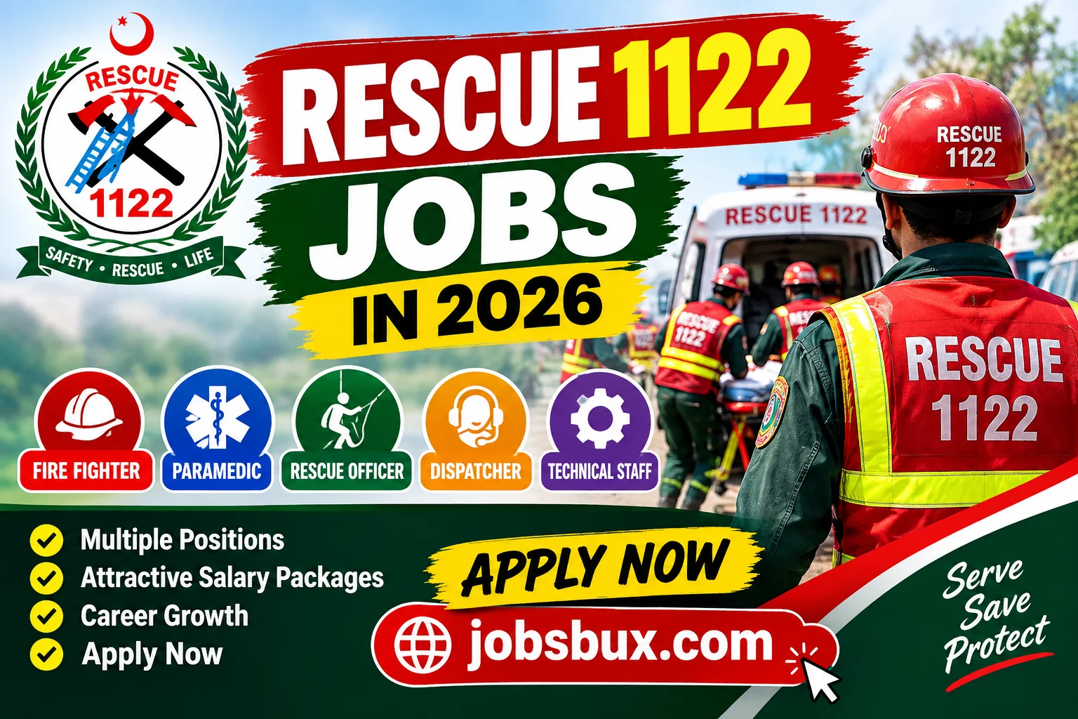 Rescue 1122 Jobs in 2026
