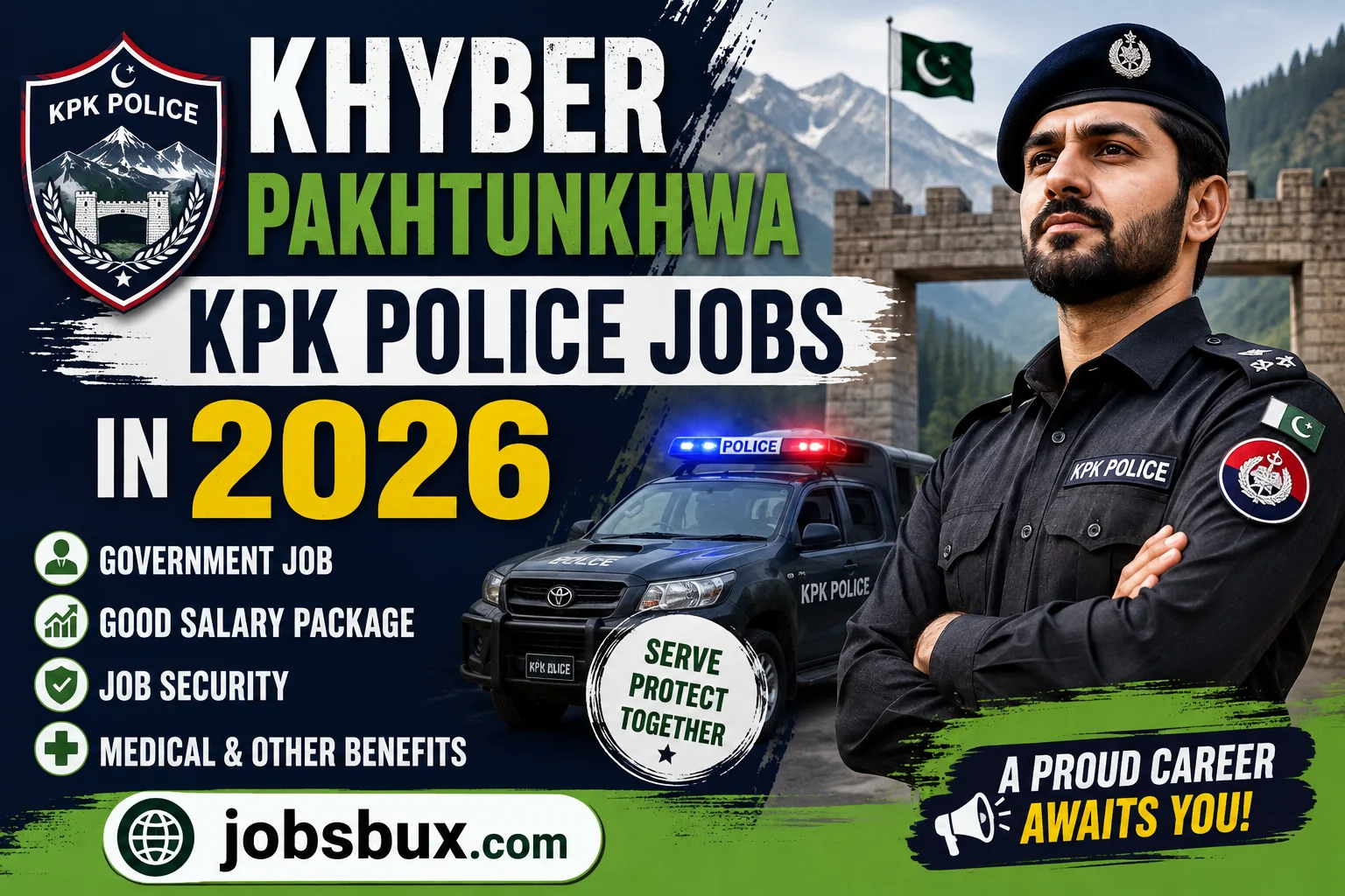 Khyber Pakhtunkhwa KPK Police Jobs in 2026