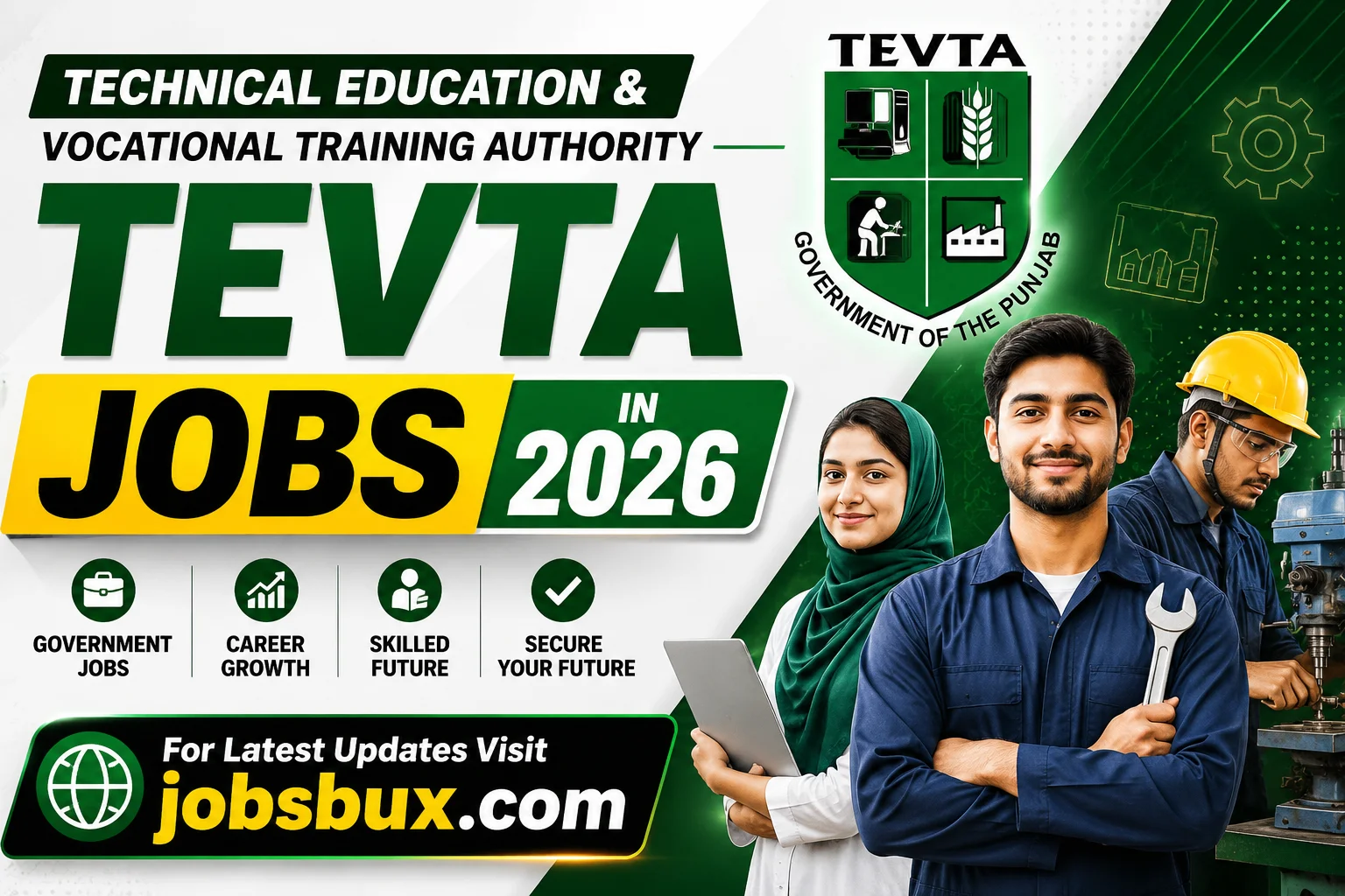 Technical Education & Vocational Training Authority TEVTA Jobs in 2026